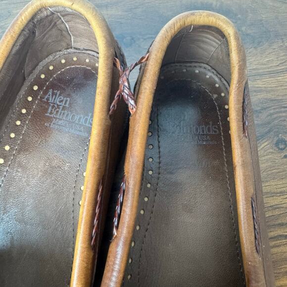 Allen Edmonds 11 D Woodstock Classic Leather Tassel Loafers Dress Shoes main image 7
